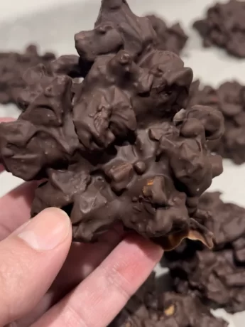 Ginger Chocolate Clusters