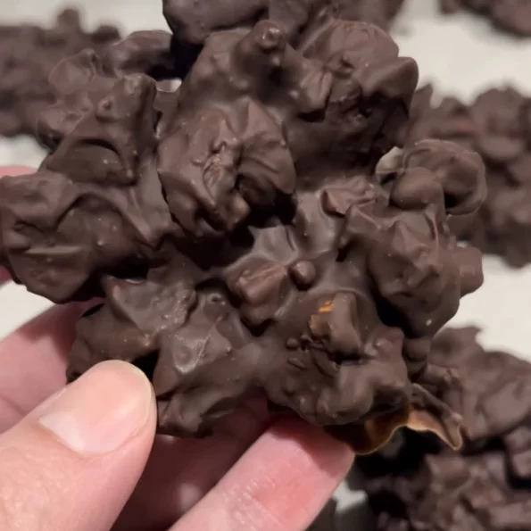 Ginger Chocolate Clusters