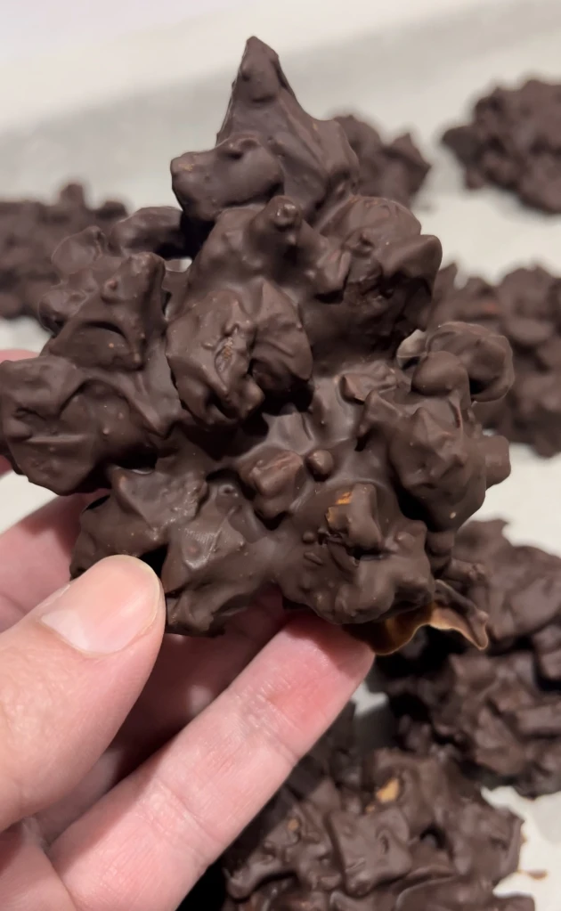 Ginger Chocolate Clusters