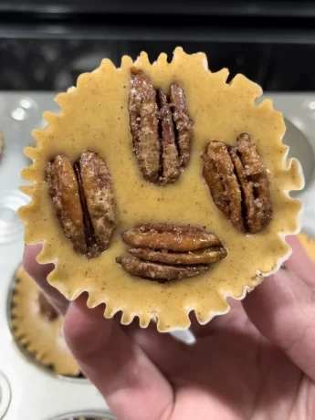 Peanut Butter Ginger Cookie Ice Cream Cups