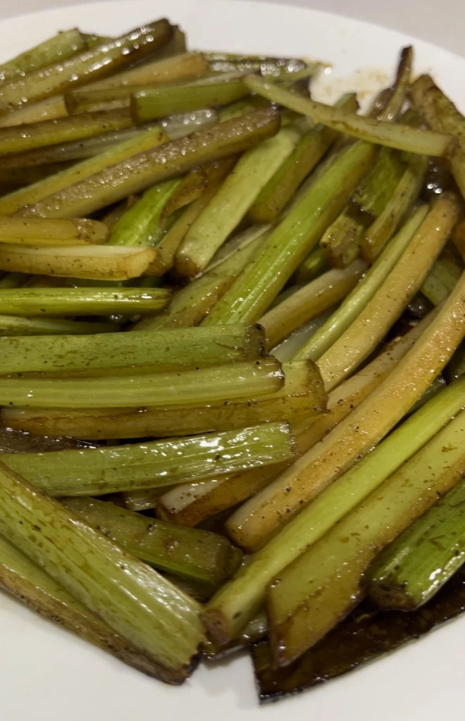 Sauteed Celery