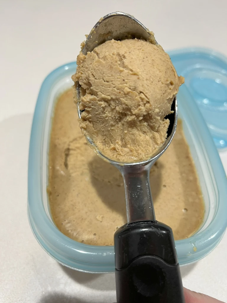 Peanut Butter Cinnamon Ice Cream